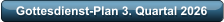 Gottesdienst-Plan 3. Quartal 2026
